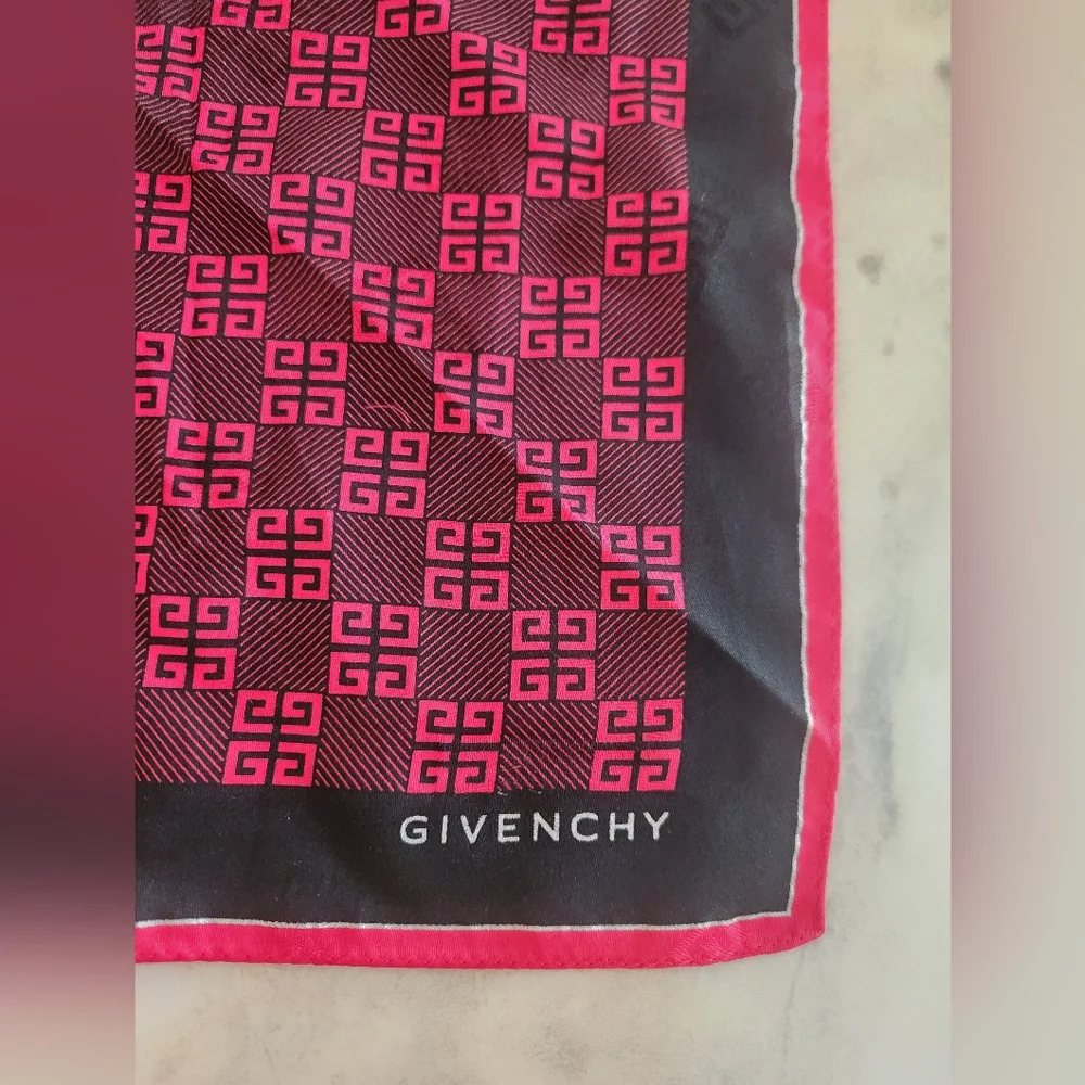 Set Of 2 Givenchy Scarves. Keep One & Sell One! Or Gift One! Holidays Are Coming - Picture 6 of 15